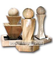 outdoor stone fountains