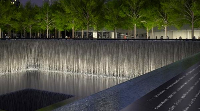 9/11 Memorial Fountain