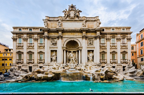 Large historical fountain.